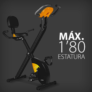 Configurable para un ejercicio óptimo Bicicleta Estática Plegable | Trainer X-Bike 500