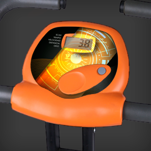 Pantalla LCD Bicicleta Estatica Plegable | Trainer X-Bike 500