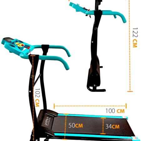 medidas de la Cinta de Andar Trainer Race 7000