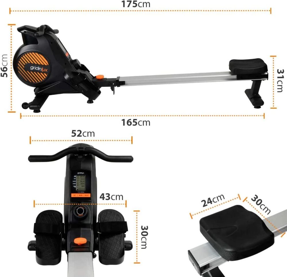 Medidas de la máquina de Remo | Trainer Impulse